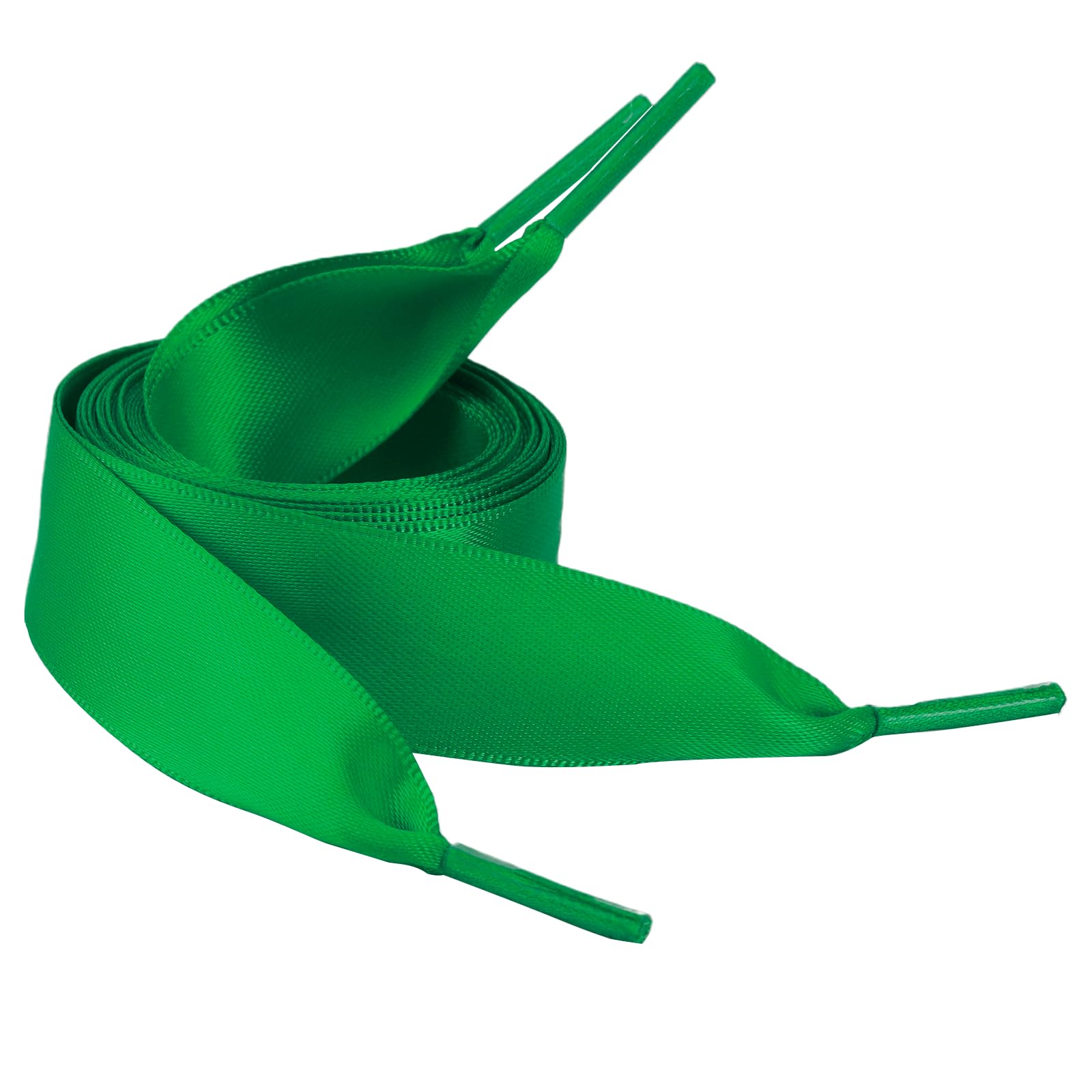 5Chaos Satin Ribbon Shoelaces for Fun, 3/4" Wide Shoe Laces 1 Pair