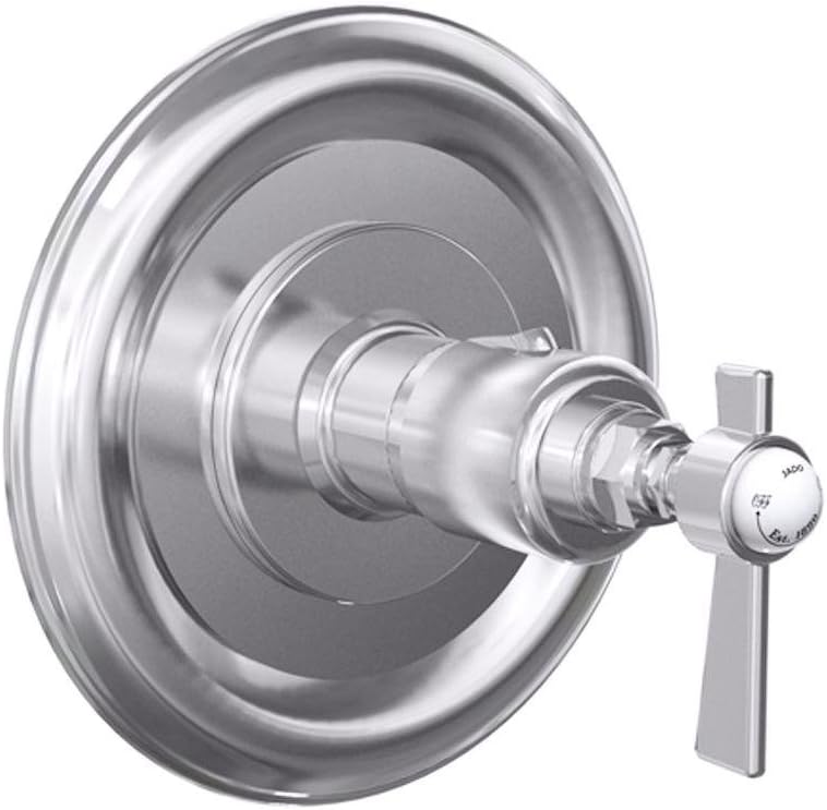 Jado 845786.100 Savina 1/2Inch Thermostatic Mixing Valve with Metal Lever Handle, Polished
