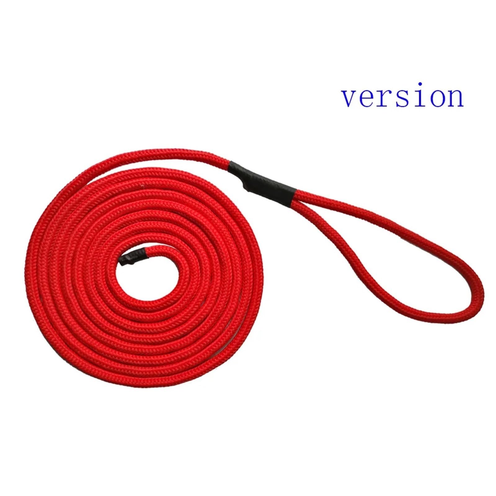 Ormeggio Corda 2PC 15FT 10.5MM Marine Boat Fender Dock Line Doppia Treccia Ancoraggio Corda di Ormeggio Cime di ormeggio per Barche