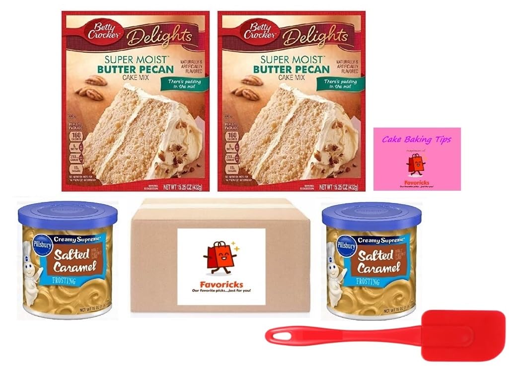 Butter Pecan Caramel Cake Bundle Includes Betty Crocker