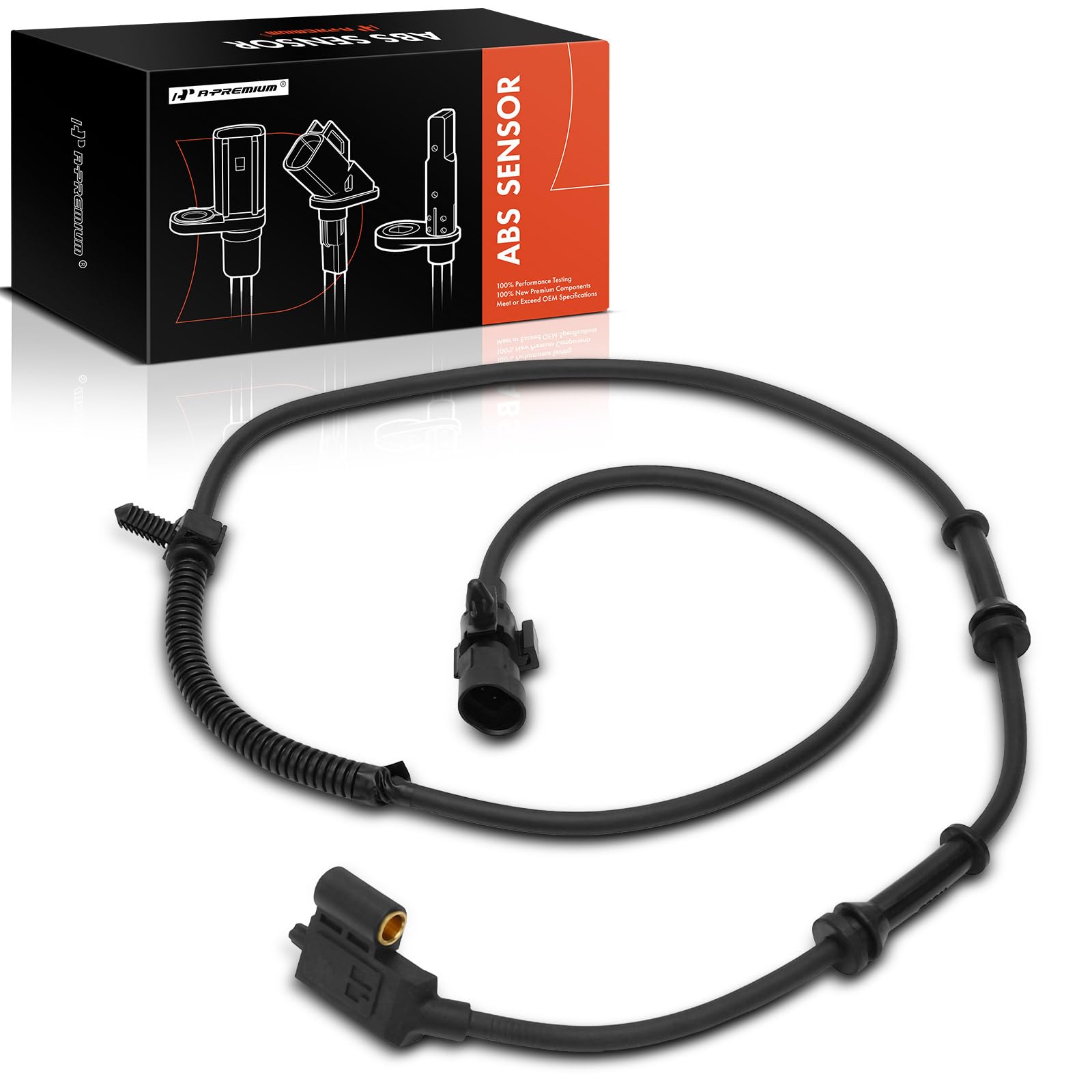 A-Premium ABS Wheel Speed Sensor for Jeep Grand Cherokee WJ 1999-2004 Front Left Driver Side