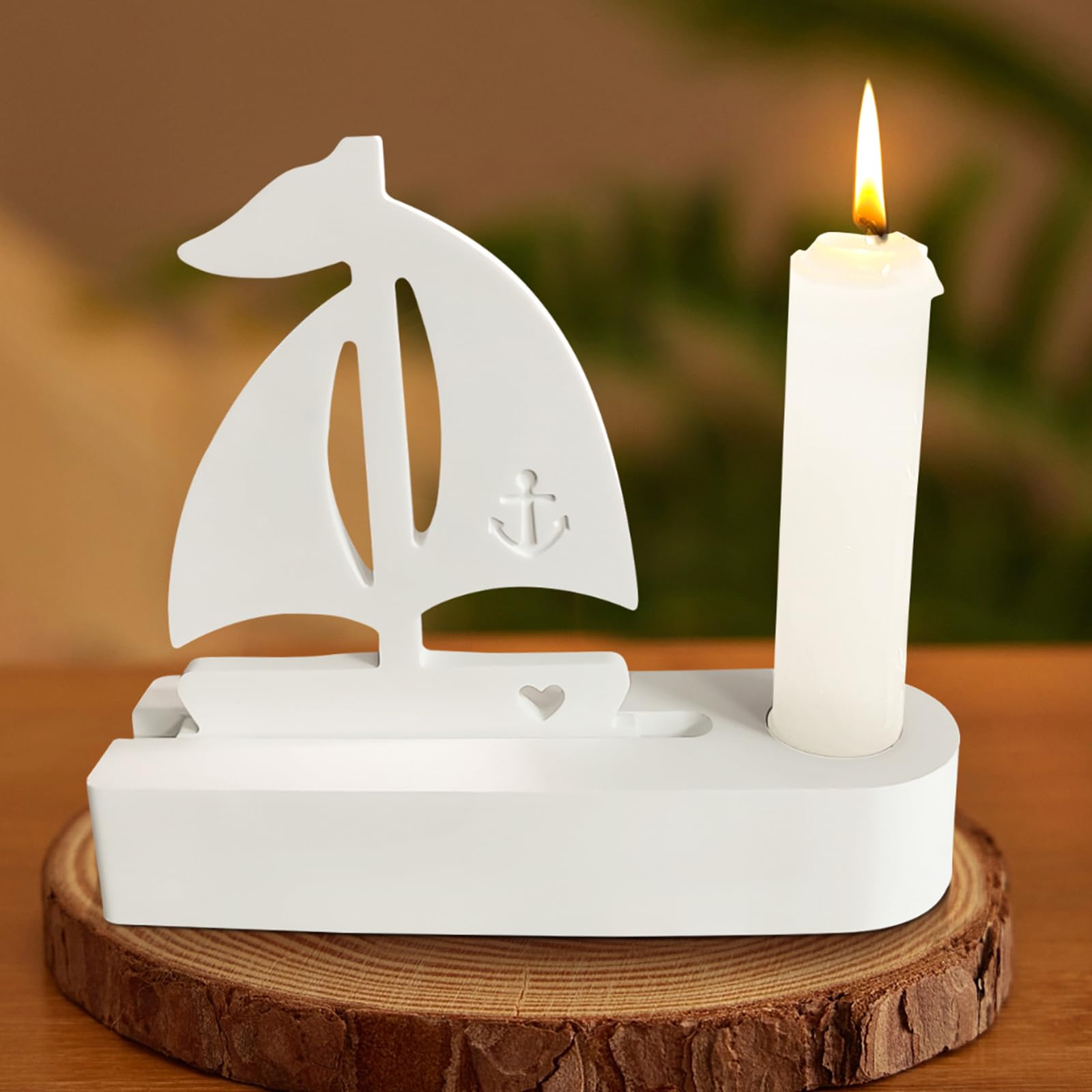 Boot Silikonform Für Kerzen & Beton - 3D Gießform Zum Selbermachen