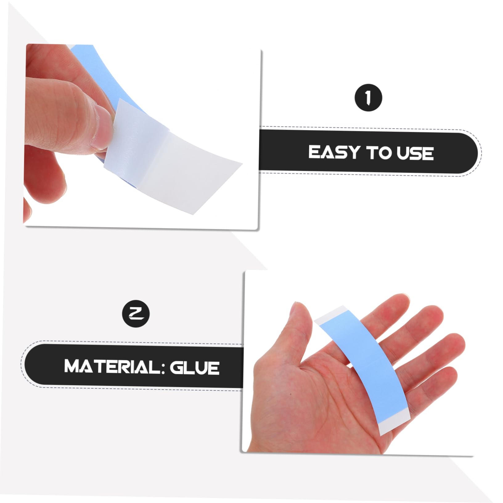 Baluue Wig Accessories Double Sided Tape Professional Hair Extension Tape 36 Sheets for New or Replacement