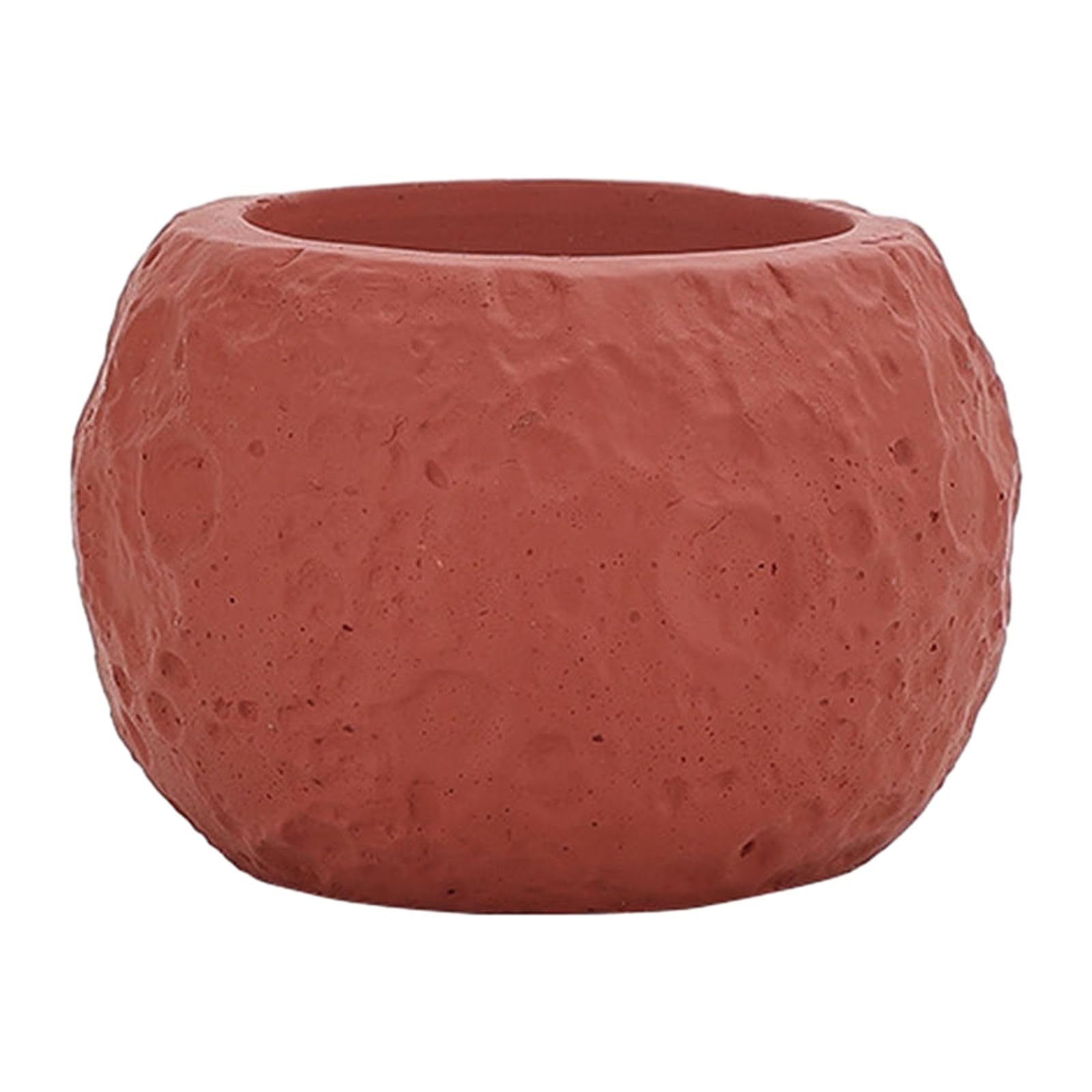 2PC Moon Matte Cement Aromatherapy Candle Holder for Home Decor/Party Decorations Co-Workers Gift Wedding Gifts-red-OW-0453 Gulong Fragrance