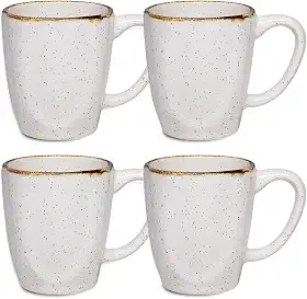 Conjunto 4 Canecas em Cerâmica 260ml Ryo Maresia