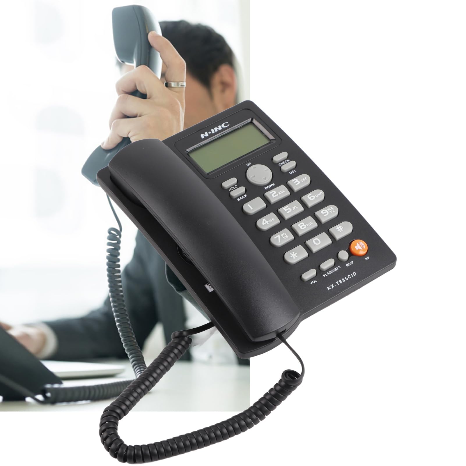 Amazon | Yosoo. 固定電話 ハンズフリー通話 ホーム電話 発信番号表示