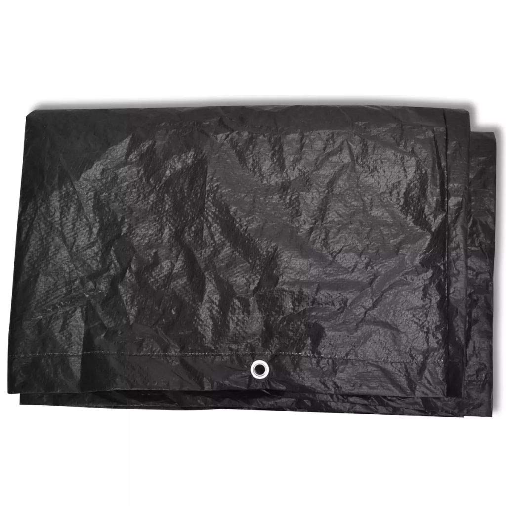 vidaXL Copertura per mobili da giardino per 4 persone, impermeabile, 8 occhielli, 180 x 139 cm