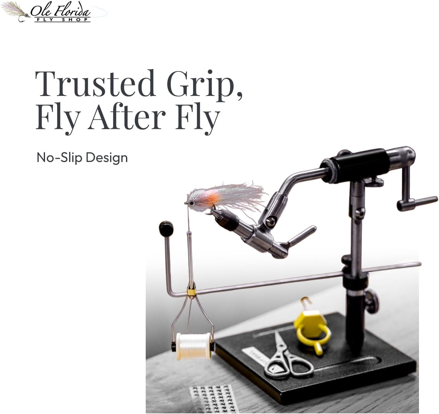 Renzetti Saltwater Traveler 2200 Cam Vise with Pedestal Base