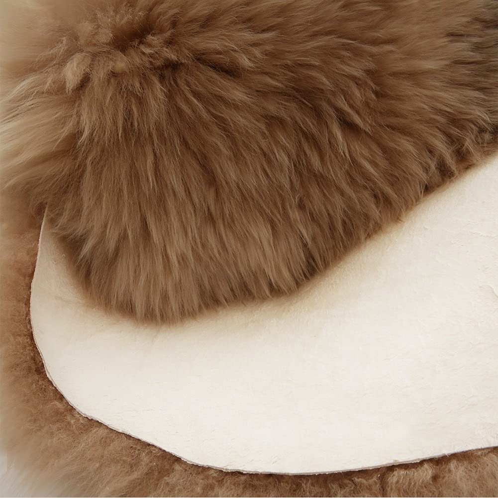 Amazon｜ムートンラグ 天然大判本物の毛皮 ラグムートン マット