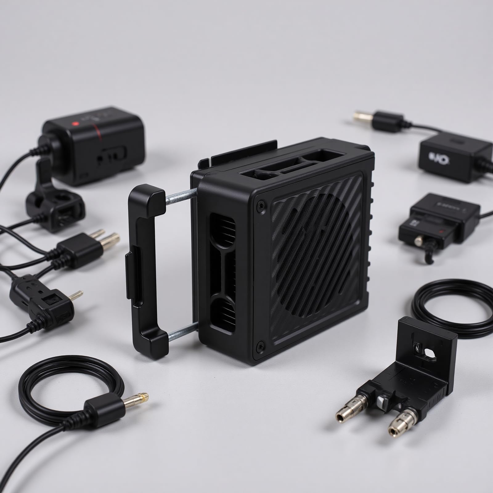 Ventola di Raffreddamento per Fotocamera, Dispositivo di Raffreddamento per Semiconduttori Intelligente AI con Cavo USB e Telescopico a Molla, per A7M4 A7C ZV E10 FX30 R5