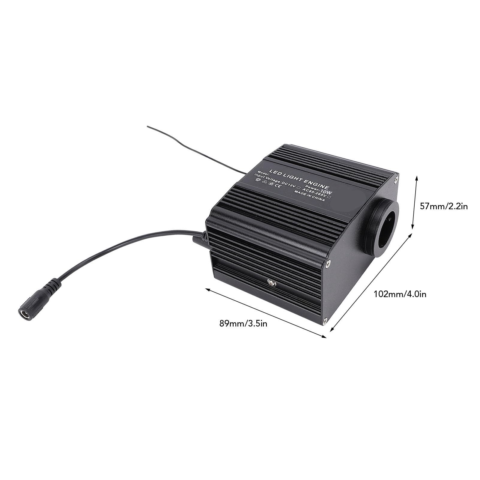 WOHPNLE 10W Fiber Optic Star Ceiling Light Kit, RGB LED APP Control Twinkle Starlight Headliner Kit, Star Ceiling Sky Light with Remote for Car Home Decoration