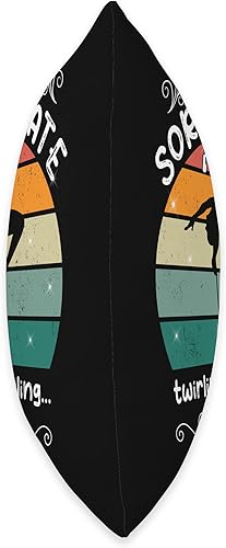 Miniatura 2 de Cool majorette baton twirling gifts Sorry Im Late I was Twirling-Majorette Baton Twirler Throw Pillow, 16x16, Multicolor