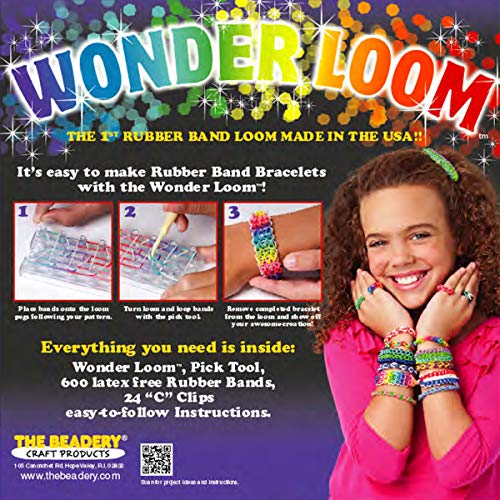 The Beadery Wonder Loom: The Ultimate Loom For Making Rubber Band Bracelets