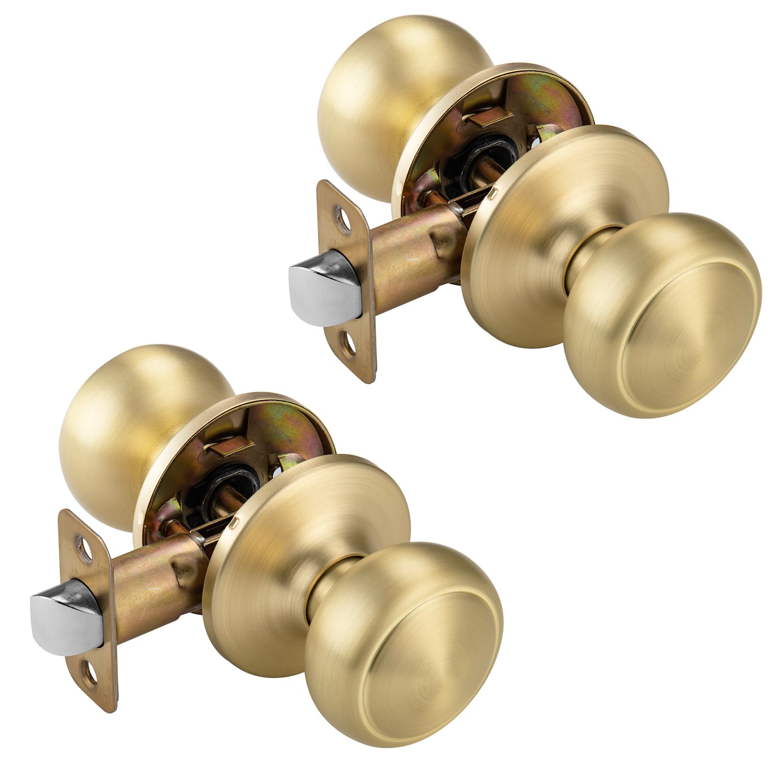Black Coastal Door Knob - Modern Hardware -14