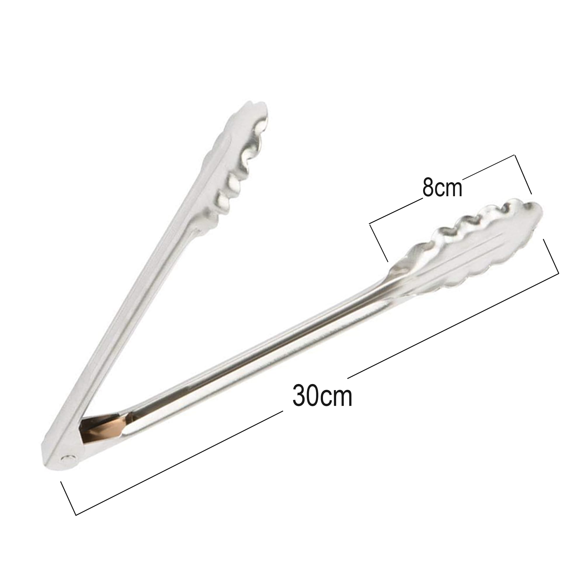 KMW Tong Utility 12"(1.0 Mm) - (2 pcs Set), Steel, Small (UT12H) 2