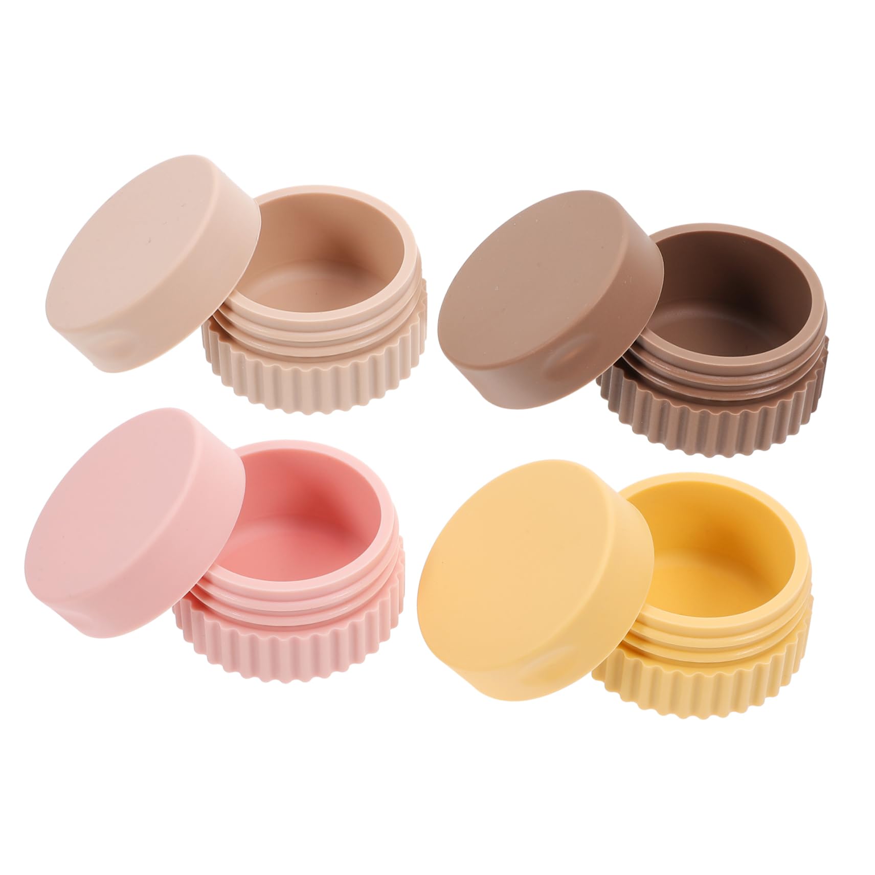 Beavorty 16 Stk Verpackungsbox schmuck kleiner Behälter Silikonbehälter Kosmetik-Aufbewahrungsbox Reisefläschchen Reisezubehör Reisebehälter Flasche aus Silikon kleine Flaschen Kieselgel