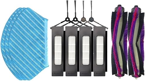 ConvOw Vacuum Cleaner Main Side Brush HEPA Filter Mop Cloth Accessories Kit Compatible for Midea M7 I10 M71CN M7pro M7max