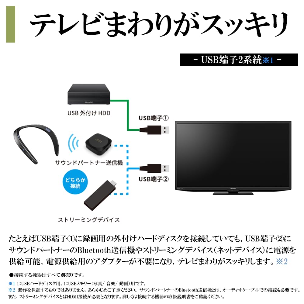 Amazon | シャープ 32型 ハイビジョン 液晶テレビ 2T-C32HC1
