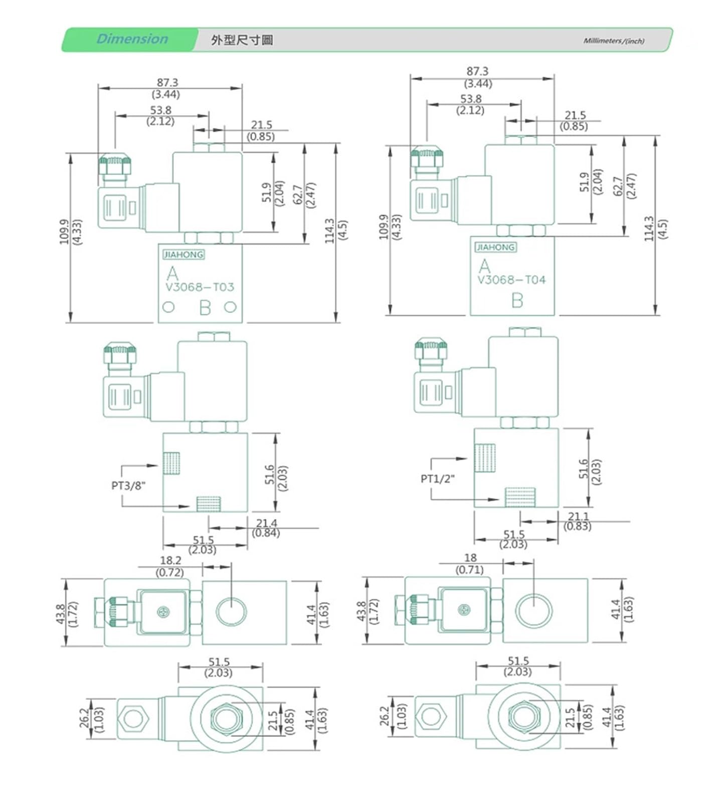 Hydraulische Ventilgruppe Normalerweise geschlossenes elektrisches Rückschlagventil AC220V V3067 Plattentyp