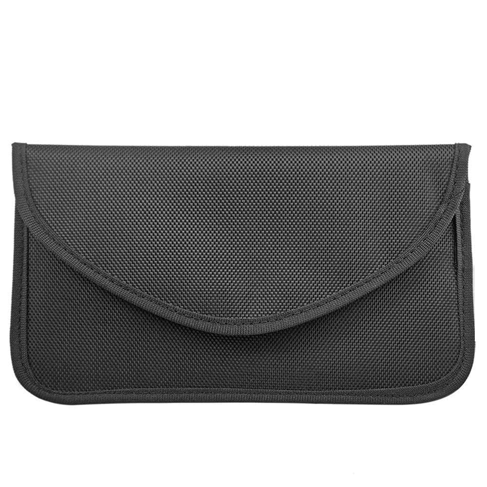 Unifizz Large Faraday Bag, Signal Blocking Pouch for Car Keys Phones, Keyless Entry Signal Blocker, RFID Cell Phone and Key Pouch, Nylon