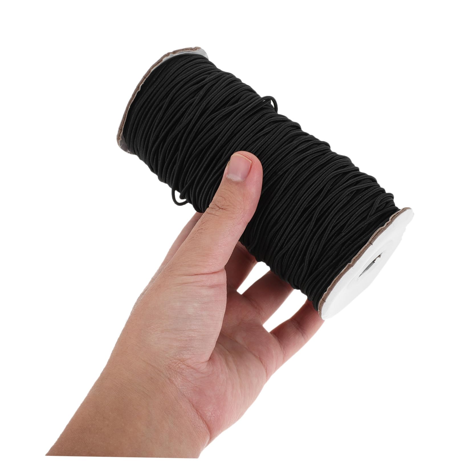 Cordino Elastico per Gioielli 3 Mm Nero 100 Iarde Filo per Perline Braccialetti Collane Fai da Te Artigianato e Cucito