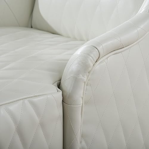 Miniatura 3 de Fulocseny Silla con brazo de terciopelo con respaldo alto, moderna silla de acento de 22 pulgadas de ancho, silla auxiliar, sillas de respaldo de