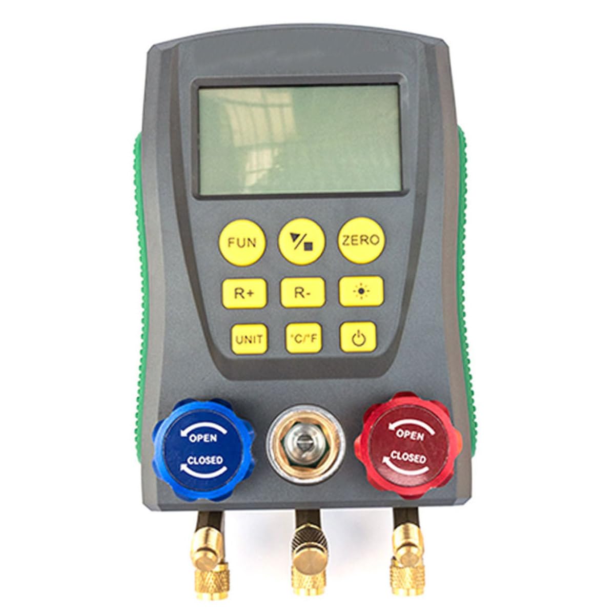 Manómetro digital de refrigeración DY517, aire acondicionado para coche, presión, temperatura, manómetro electrónico, herramientas de prueba, colector digital