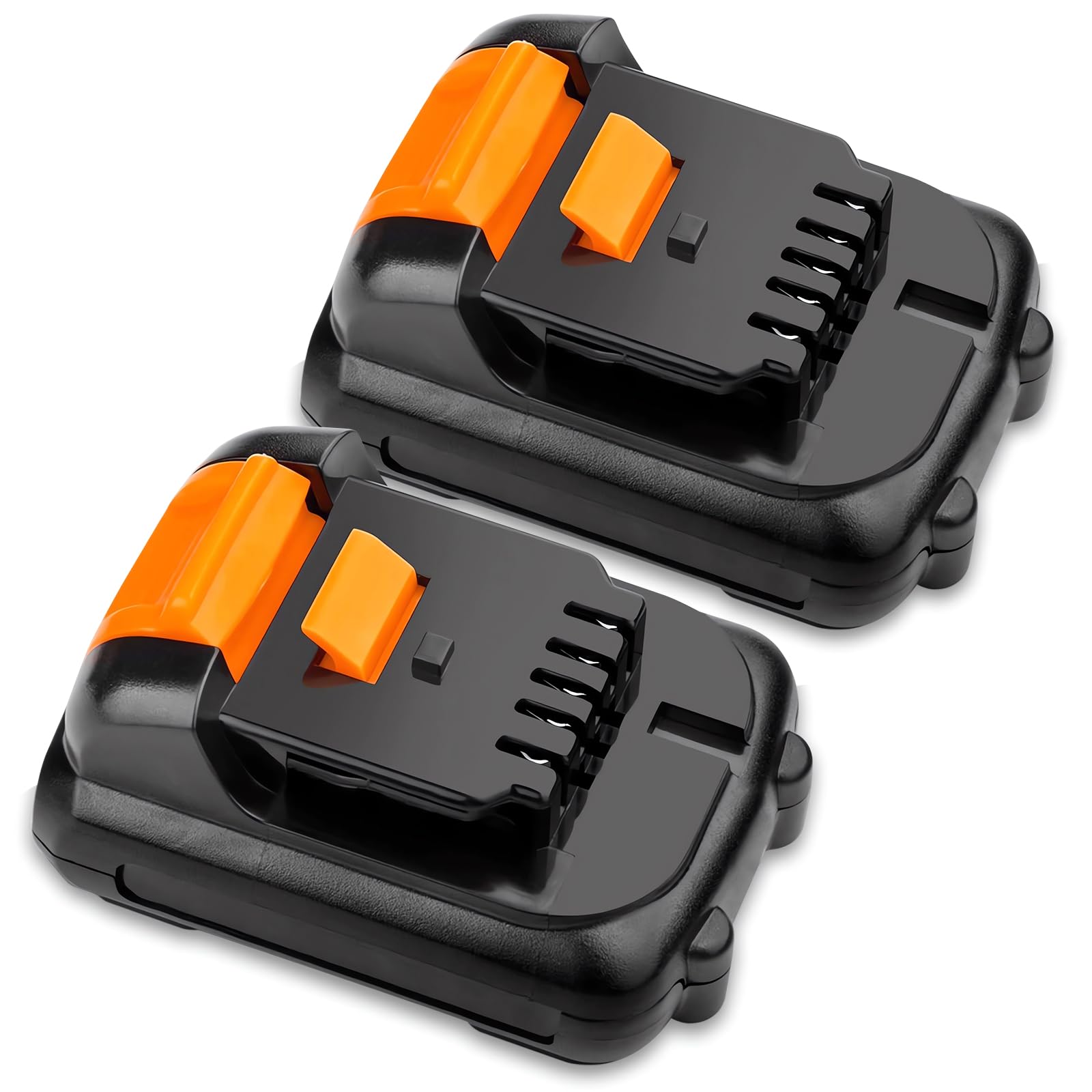 LabTEC DCB121 Lot de 2 batteries au lithium 12 V/10,8 V 4000 mAh/4,0 Ah pour batterie DeWalt 12 V DCB120 DCB121 DCB127 pour Dewalt DCD DCF DCK DCL DCS DCT série DCT