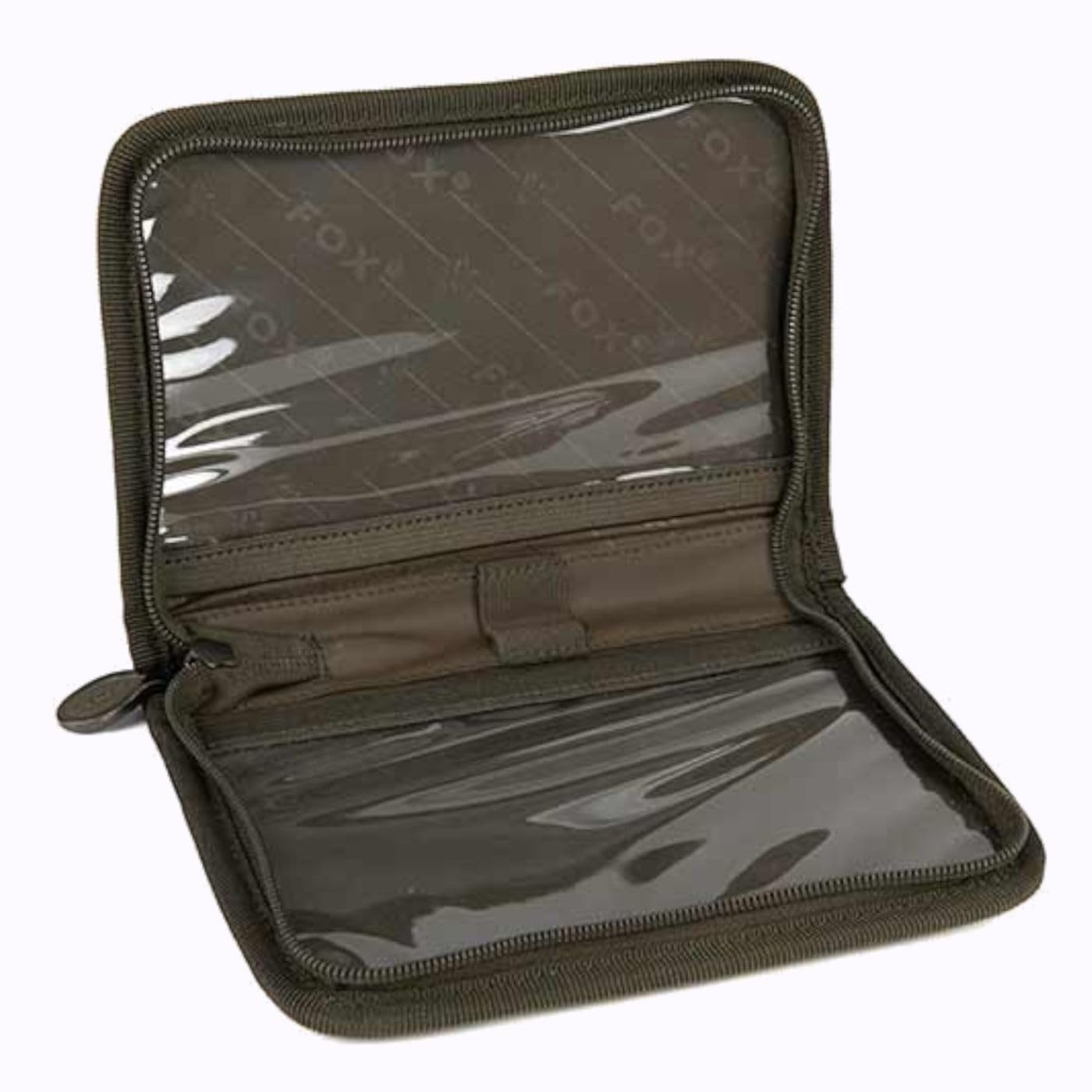 Fox Camolite Licence Wallet Sac de pêche pour documents, porte-documents, pochette pour papiers de pêche, porte-documents