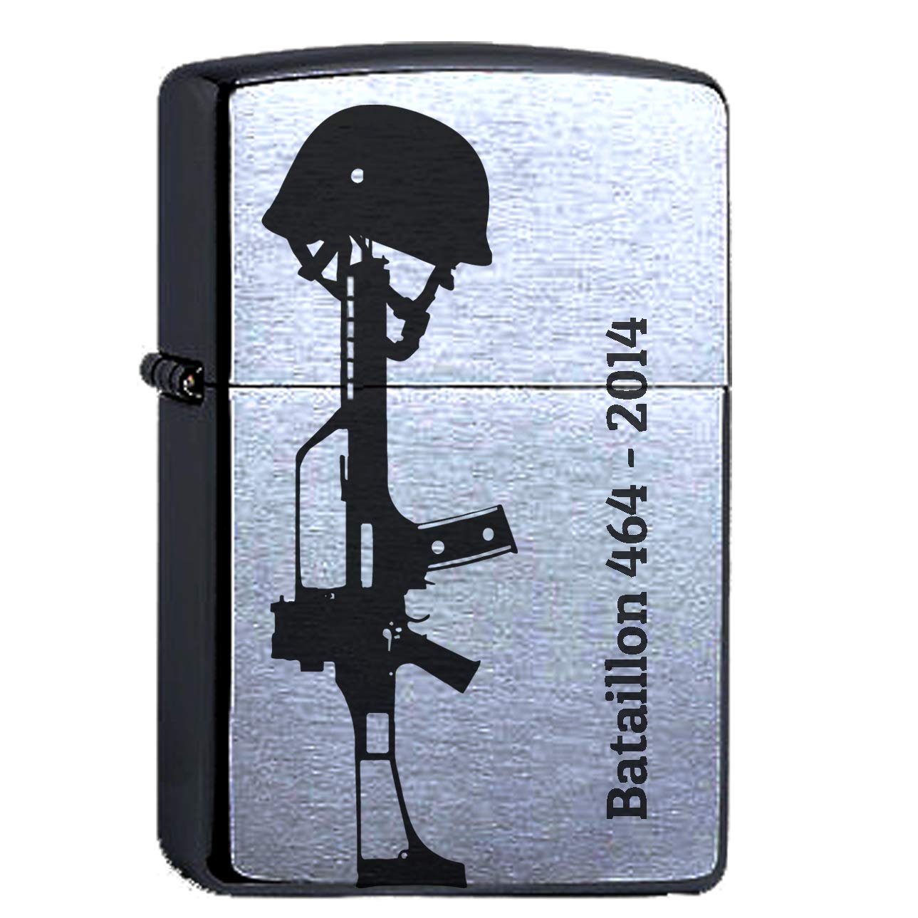 Zippo Benzinfeuerzeug G36 Gewehr Gravur Dein Text Sturmgewehr Bundeswehr Lasergravur personalisiert Wunschtext Militär Sturmfeuerzeug