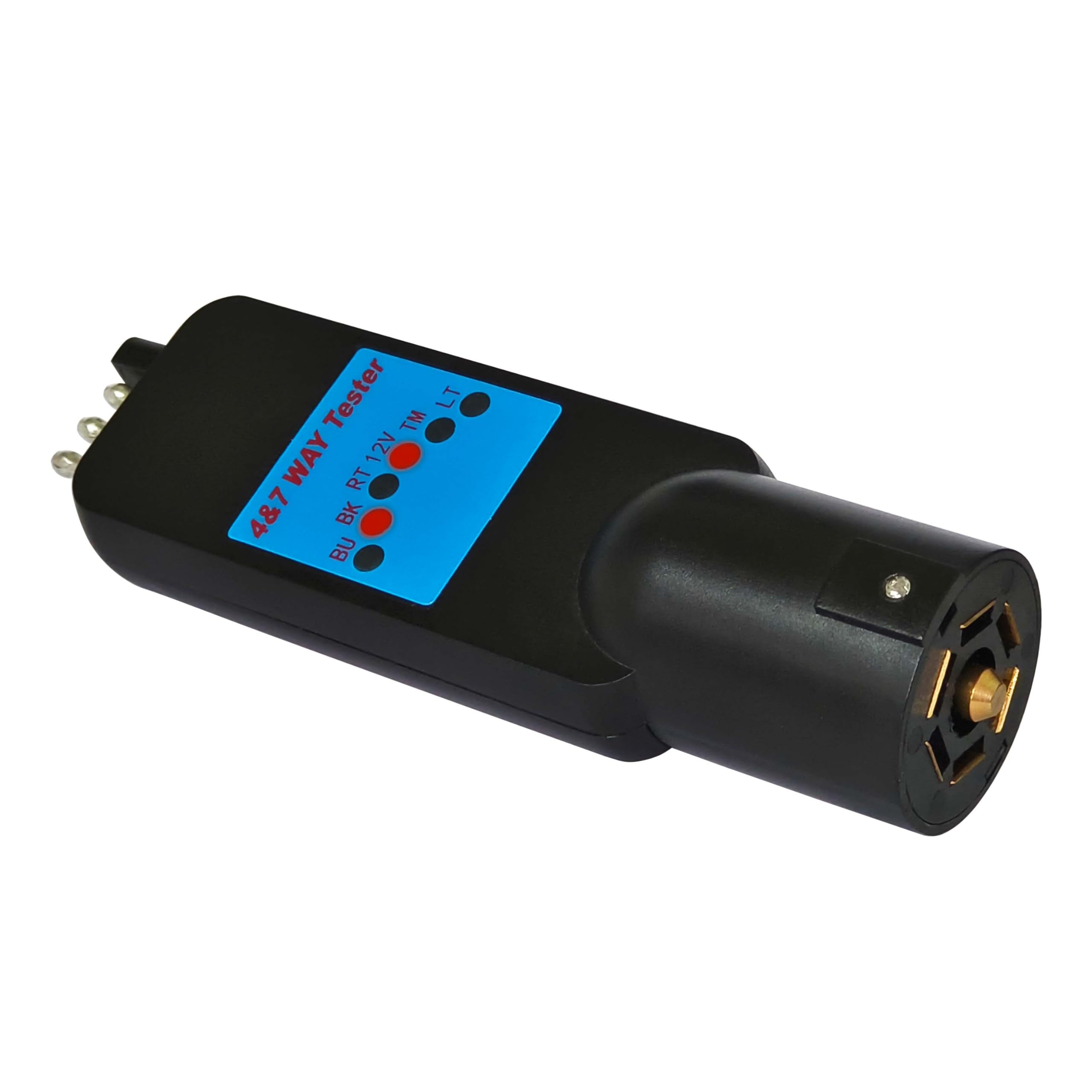 Snapklik.com : Adapter & Tester 2 In 1 Trailer Connector Tester, 7-Way ...