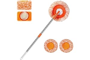 Presencte 360° Rotatable & Adjustable Extendable Cleaning Mop for Walls