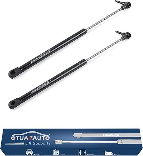 Miniatura 8 de OTUAYAUTO Puntales de capó delantero  Reemplazo para Ford F-150 2004-2008, soporte de elevación Lincoln Mark LT 2008, varillas de apoyo de resorte