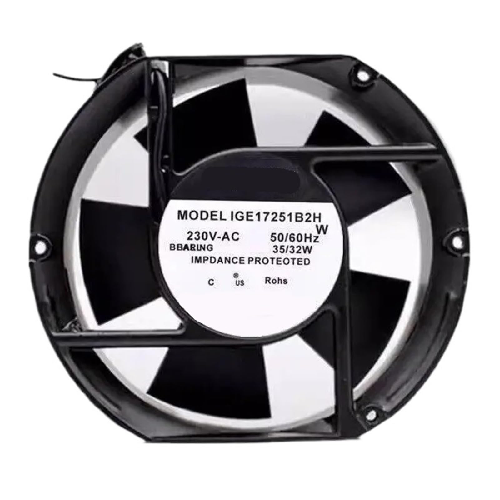 WEUSANXPL IGE17251B2H AC230V 35W/32W 17251 Cooling Fan
