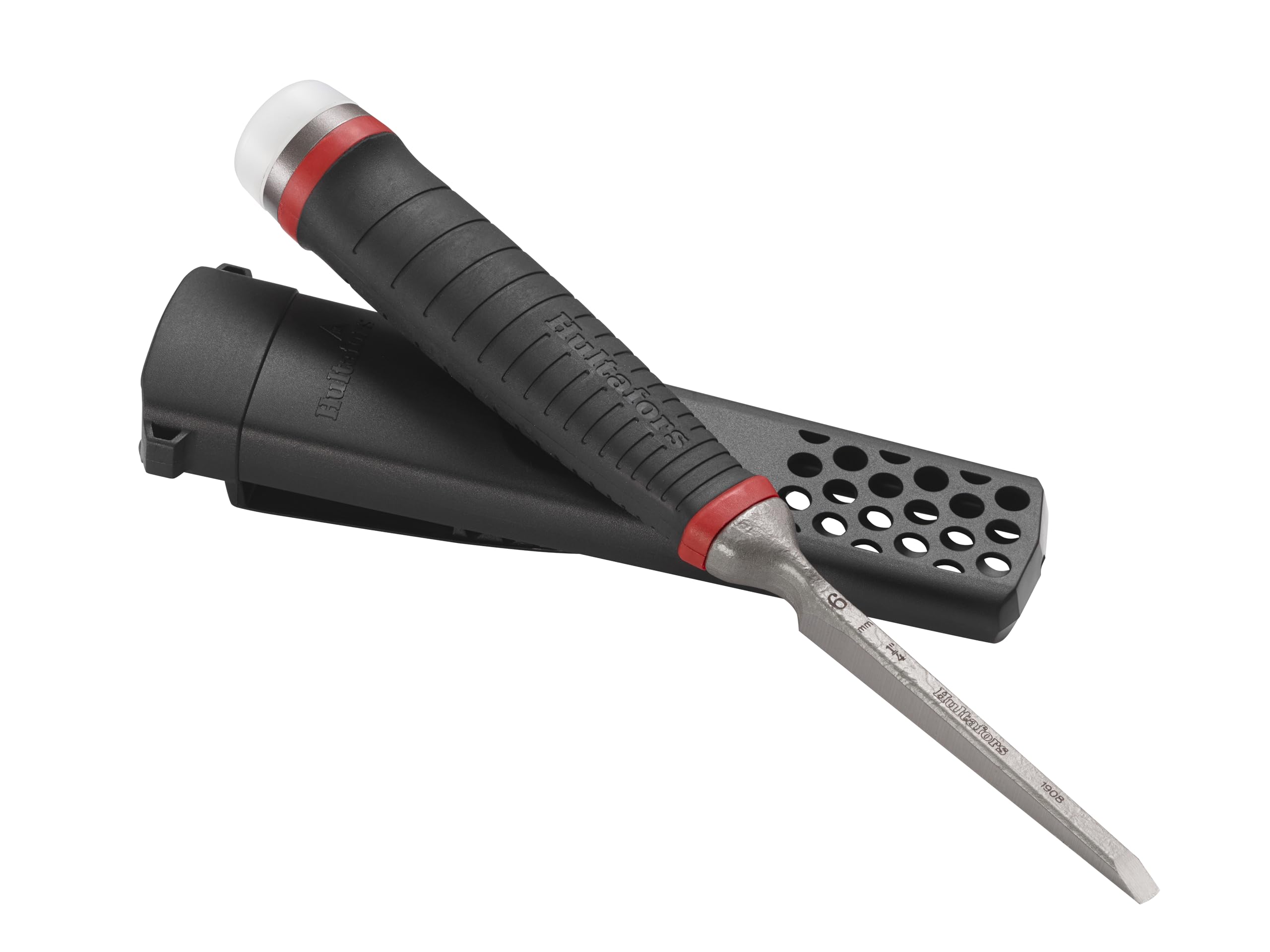 Hultafors HDC6 Heavy-Duty Chisel 6mm, Forged in one Piece with Continuous Robust I-Profile for Extreme Breaking Strength