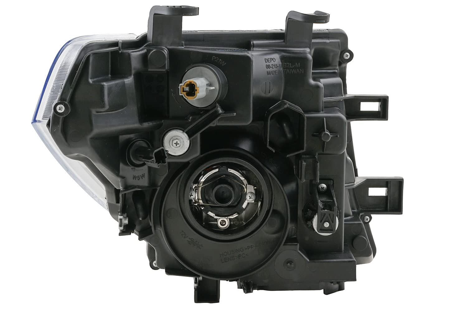 Johns, Juego de faros halógenos para Nissan Pathfinder R51 H4 izquierda y derecha 05-09 m. Intermitente + faros antiniebla + bombilla