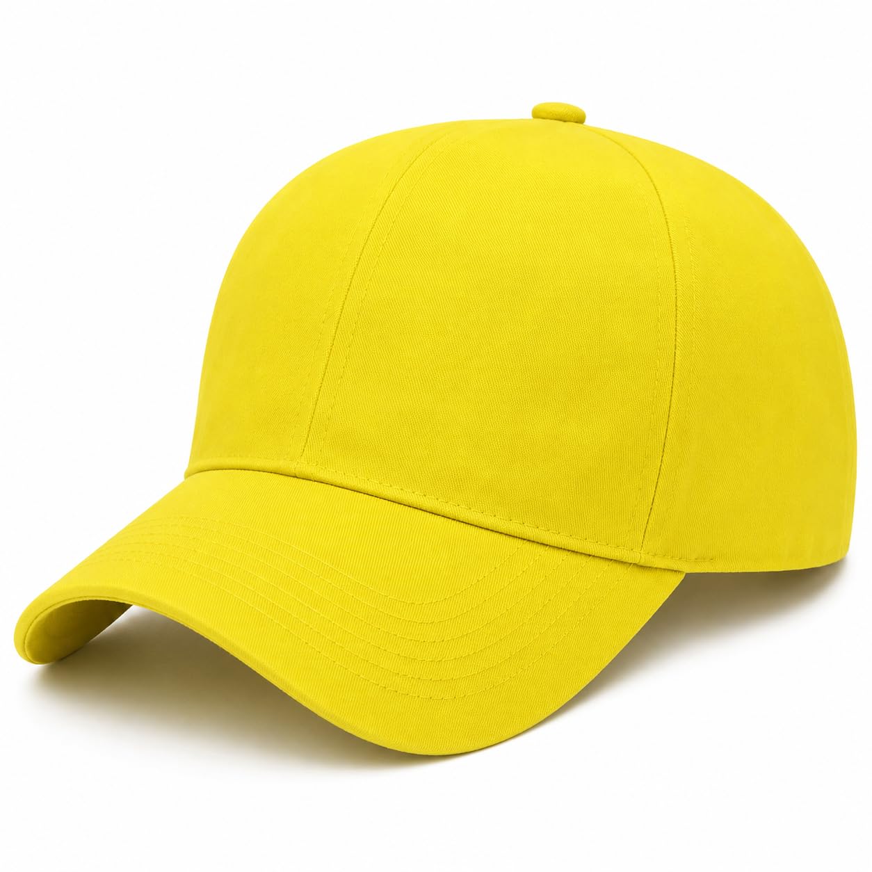 Cap for Men & Women | Unisex Plain Baseball Cap | Acrylic Sports Cap with Adjustable Strap | Free Size Hat for Boys & Girls | Summer, Gym, Cricket, Running & Outdoor Wear-picture-49