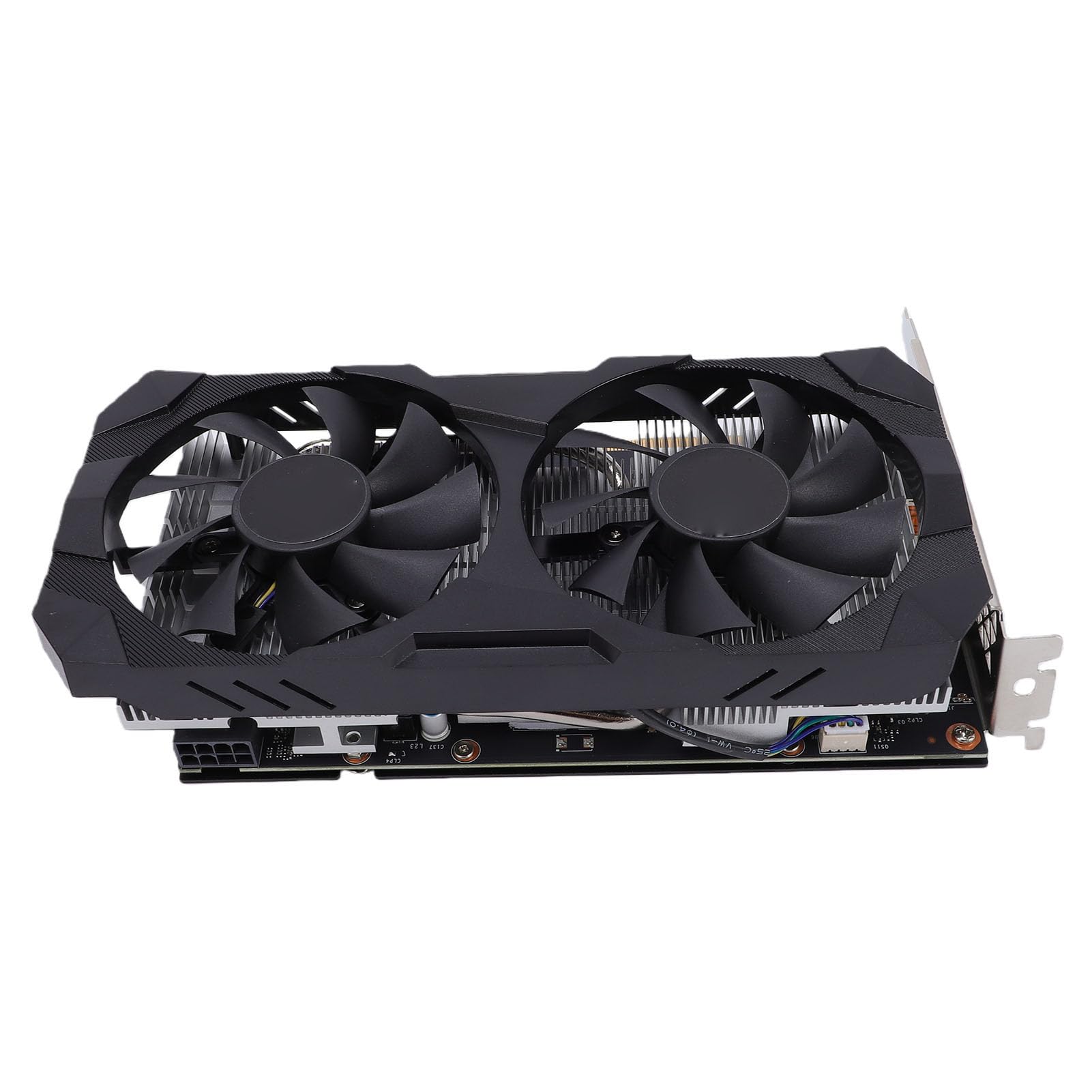 Tangxi Karta Graficzna 6 GB GDDR6, 192-bitowa Karta Graficzna do Gier Podwójne Wentylatory Chłodzące Wysoka wydajność i Płynna Obsługa Ramek 1080p 2K AAA Play na Komputer PC Edycj