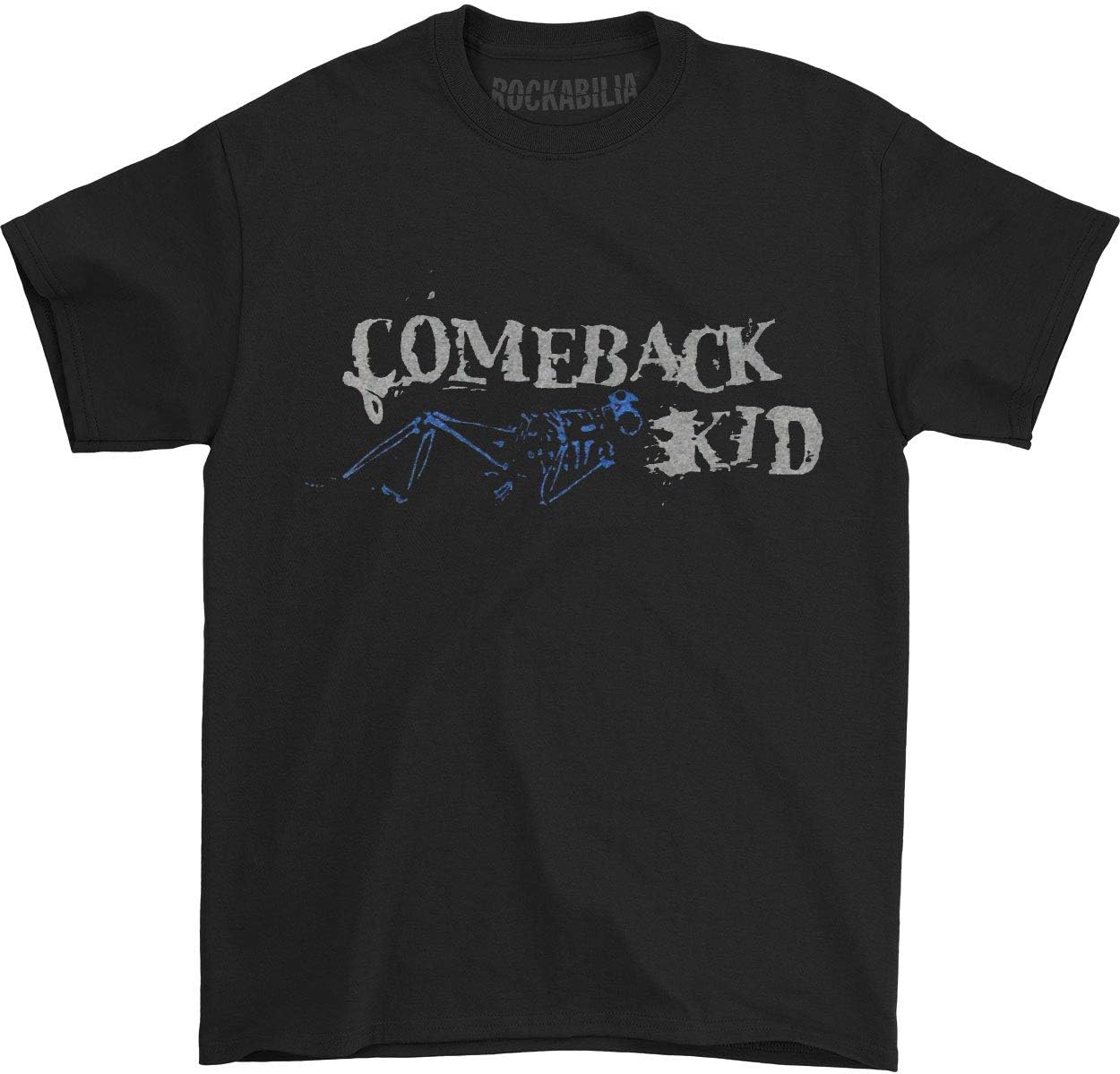 Comeback Kid Men's Wake The Dead T-Shirt Medium Black