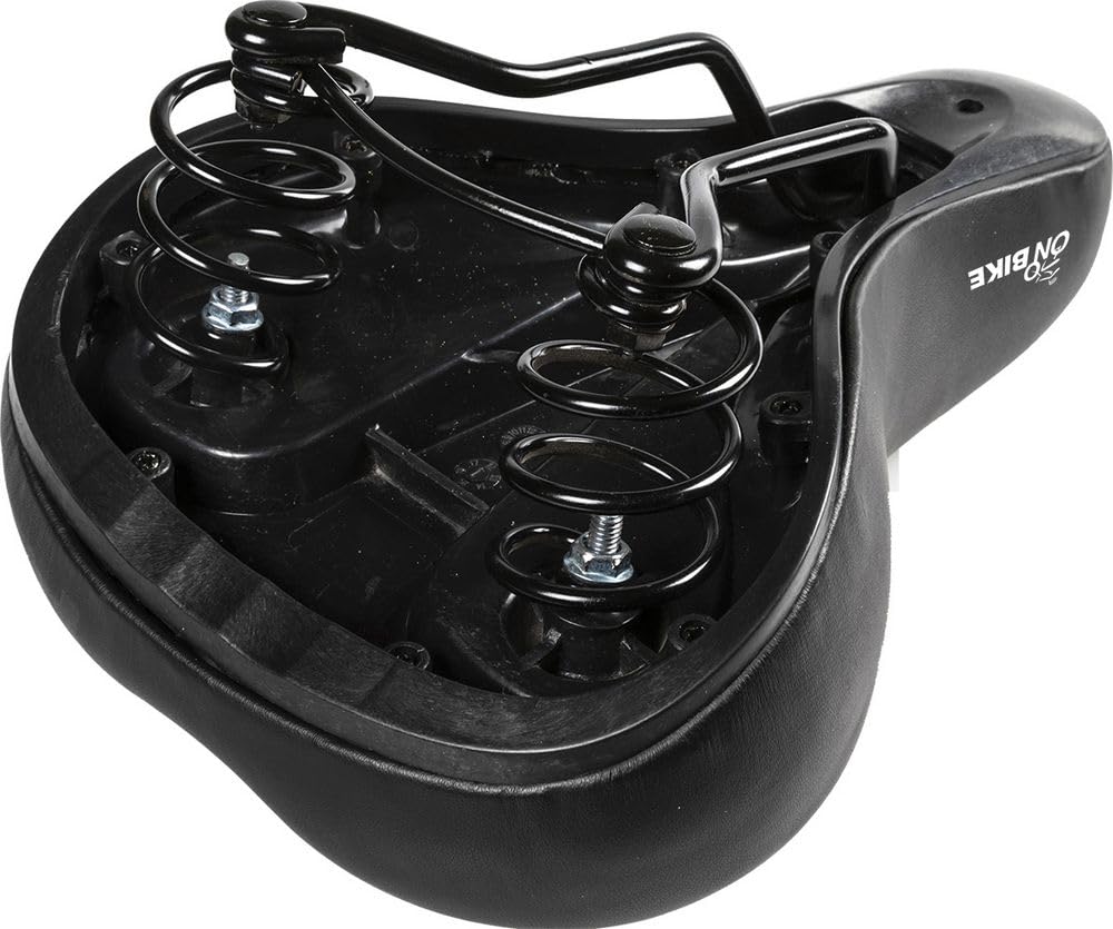 Sella Bici City Bike In Poliuretano - Doppia Molla, Ampia E Comoda, Fissaggio A Morsetto - Foto 7