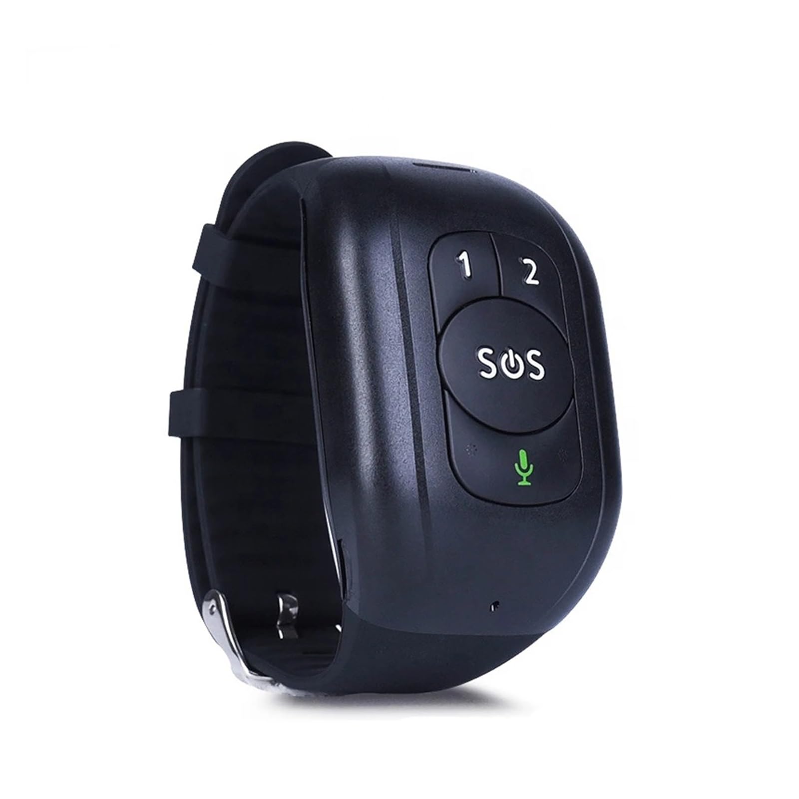 Pulsera de Seguimiento GPS 4G for Personas Mayores, localizador Inteligente con Alerta detección caídas, botón SOS, Llamada Emergencia, rastreador Impermeable 1000 mAh(Red)
