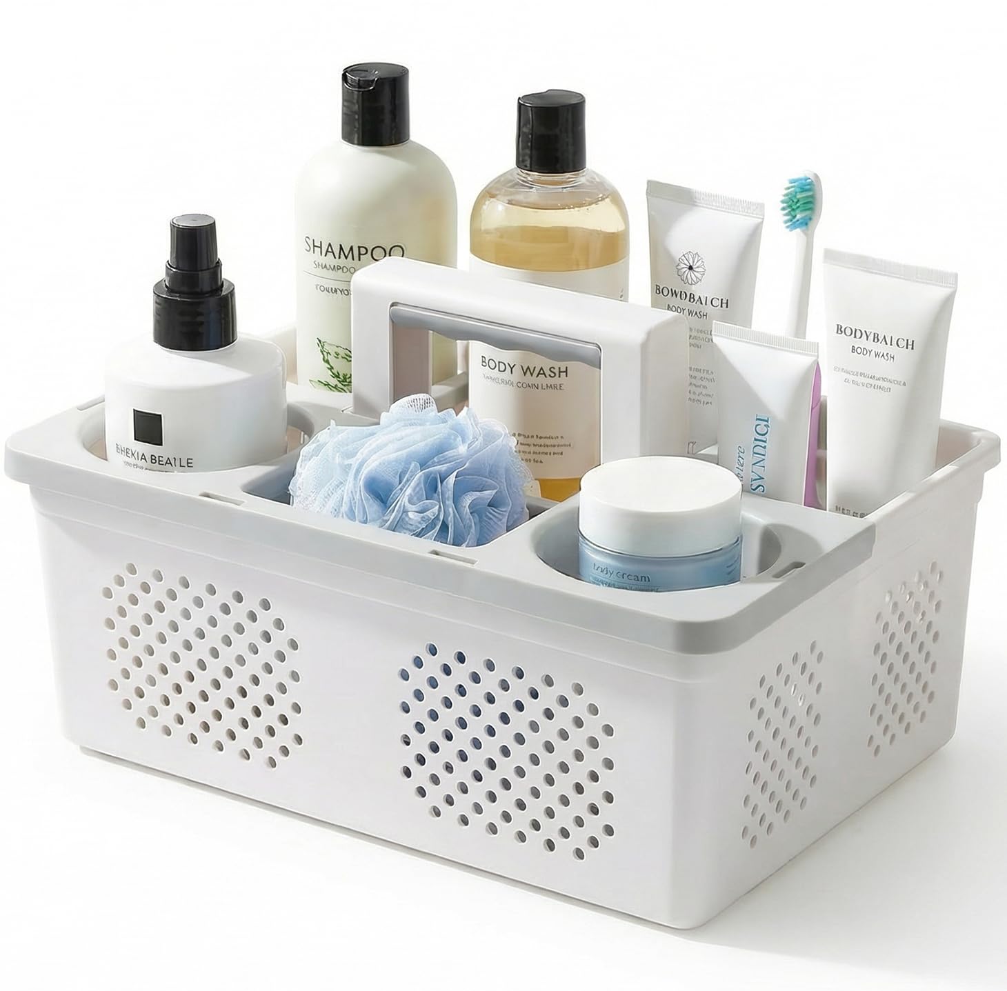 Photo 1 of KMV Dorm Room Shower Caddy - White
