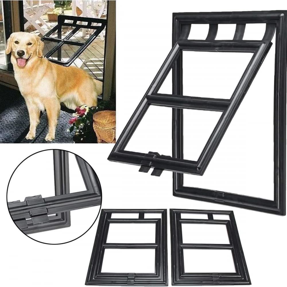 Pet Screen Door Magnetic Automatic Lock Screen Door Pet Screen Doors for Small Dog Ca-M