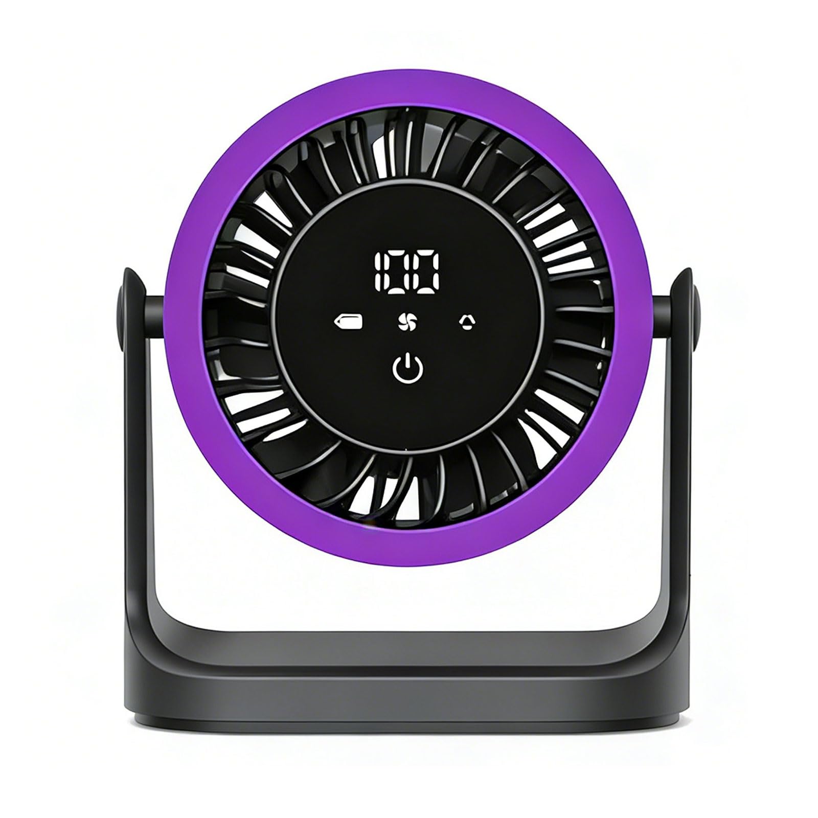 NMFLAB 100 Speed Adjustable Desktop Fan with Digital Display Quiet Desktop High Speed Fan for Offices Home Use Enduring Air Coolers