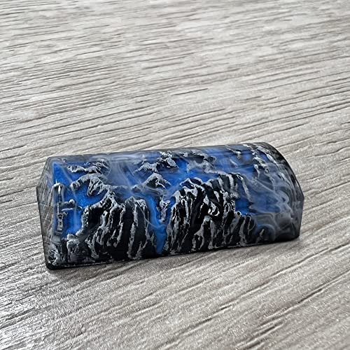 Image of Custom Keycap Enter Keycap Blue Valley Keycap Mechanical Keyboard Keycap DIY Keycap for MX Mechanical Keyboard Unique Gifts for Friend