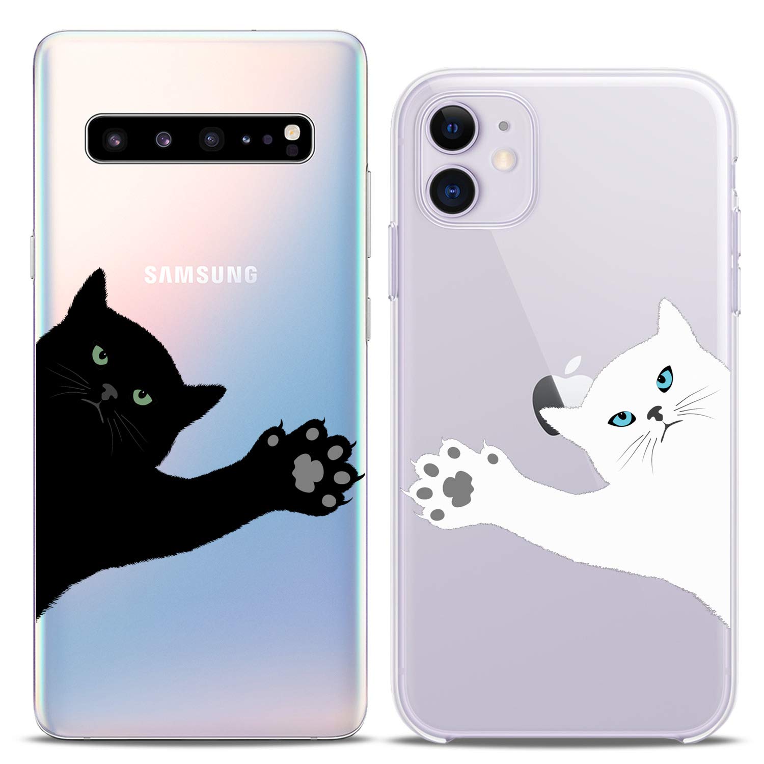 Amazon.com: Cavka Matching Couple Cases Compatible for