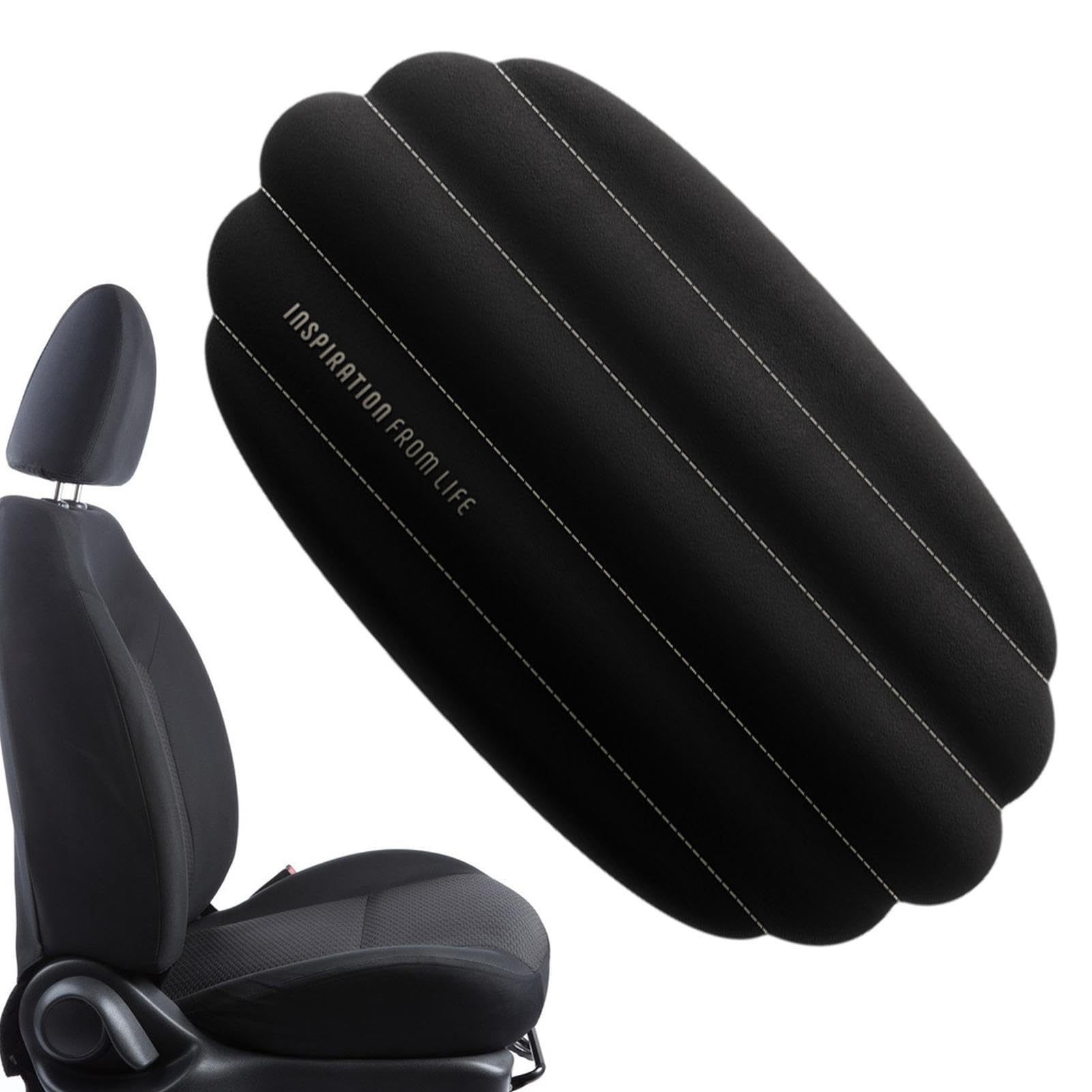 Oreiller cervical de siège auto coussin de sommeil à mémoire de forme avec
