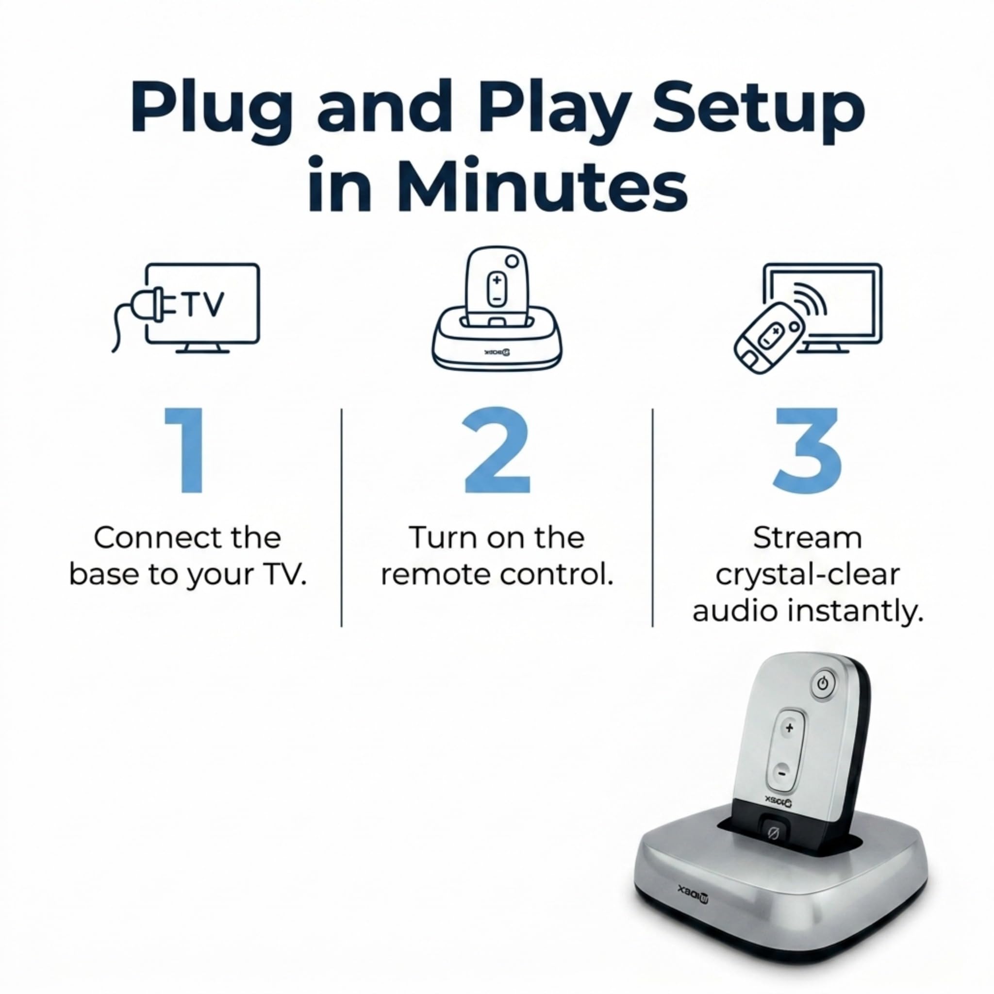 Amazon.com: Widex TV-DEX Wireless TV Streamer for Hearing Aids