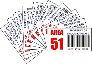 Asset Tag - Property of Area 51