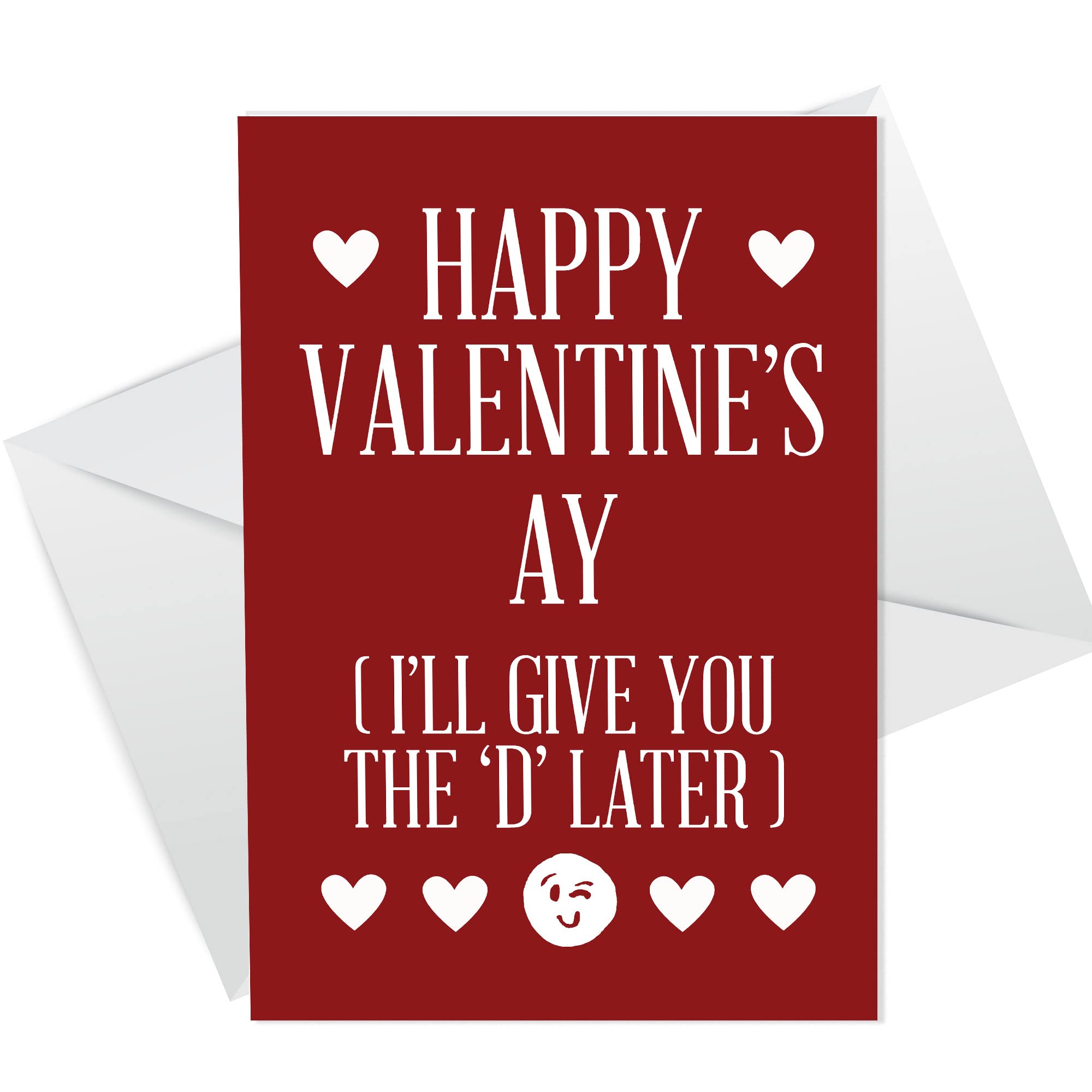 Valentines Cards For Girlfriend Wife Funny Rude Humour Card For Her LOVE Card
